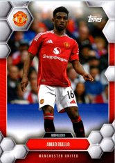 fotbalová kartička 2024-25 Topps Manchester United Fan Set 9 Amad Diallo