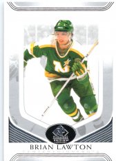 Hokejová karta 2020-21 Upper Deck SP Legends Signature Edition 275 Brian Lawton - Minnesota North Stars