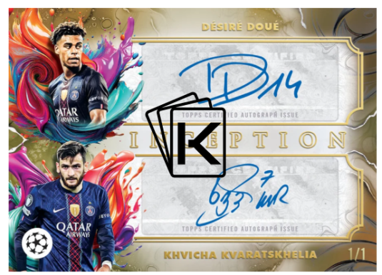 2025-26 Topps UEFA Inception Hobby Box