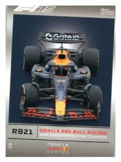 2025 Topps Turbo Attax F1 Oracle Red Bull Racing  29 Team Car