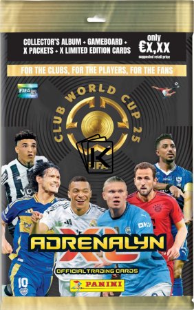 2025 Panini Adrenalyn XL Club World Cup Starterpack