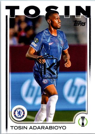 fotbalová kartička 2024-25 Topps UEFA Club Competitions Flagship 102 Tosin Adarabioyo Chelsea FC