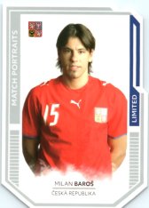 fotbalová kartička 2022 Pro Arena Repre v srdcích Match Portraits MP19 Milan Baroš