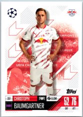fotbalová kartička 2024-25 Topps Match Attax UEFA Club Competitions 237 Christoph Baumgartner (RB Leipzig)