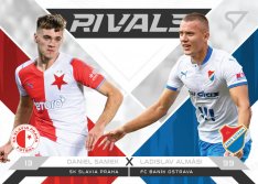 fotbalová kartička 2021-22 SportZoo Fortuna Liga Rivals R-SA Daniel Samek - Ladislav Almasi