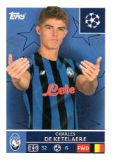 2025-26 Topps Champions League Atalanta BC 94 Charles de Ketelaere