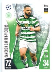 Fotbalová kartička 2023-24 Topps Match Attax UEFA Club Competitions  372 Cameron Carter-Vickers Celtic FC