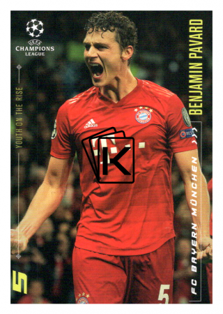 2020 Topps LM Youth of the Rise Benjamin Pavard FC Bayern Munchen