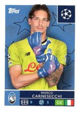 2025-26 Topps Champions League Atalanta BC 86 Marco Carnesecchi