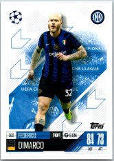 fotbalová kartička 2024-25 Topps Match Attax UEFA Club Competitions 302 Federico Dimarco (FC Internazionale Milano)