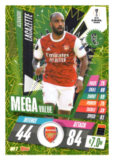 fotbalová kartička 2020-21 Topps Match Attax Champions League Extra Mega Value MV7 Alexandre Lacazette Arsenal