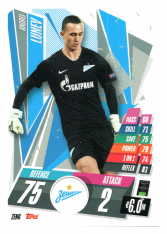 fotbalová kartička Topps Match Attax Champions League 2020-21 ZEN6 Andrei Lunev FC Zenit