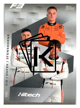 2025 Topps Turbo Attax F1 Hitech TGR F3 Teams HP 221
