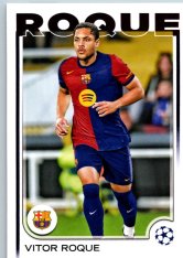 fotbalová kartička 2024-25 Topps UEFA Club Competitions Flagship 39 Vitor Roque FC Barcelona