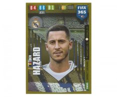 Fotbalová kartička Panini FIFA 365 – 2020 FANS Impact Signing 121 Eden Hazard