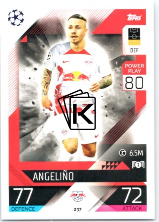 Fotbalová kartička 2022-23 Topps Match Attax UCL 237 Angelino - RB Leipzig