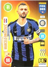 fotbalová karta Panini Adrenalyn XL FIFA 365 2021 Team Mate168 Marcelo Brozovic Inter Milan