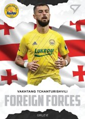 fotbalová kartička SportZoo 2020-21 Fortuna Liga Foreign Forces 9 Vakhtang Tchanturishvili FC Fastav Zlín