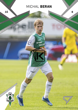 Fotbalová kartička 2024-25 SportZoo Chance Liga Serie 1 FK Jablonec Michal Beran 127