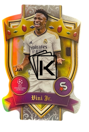 Fotbalová kartička 2023-24 Topps Superstars UEFA Club Competitions UCL Royalty ROY-3 Vini Jr. (Real Madrid C.F.)