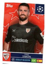 2025-26 Topps Champions League AC Bilbao 100 Unai Simon