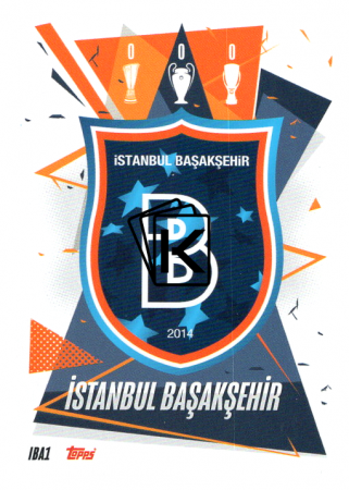 fotbalová kartička Topps Match Attax Champions League 2020-21 IBA1 Team Logo Basaksehir Istanbul