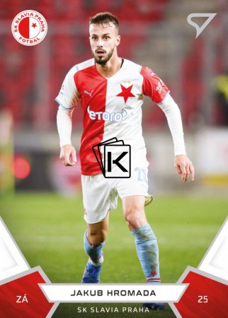 fotbalová kartička 2021-22 SportZoo Fortuna Liga Serie 2 - 336 Jakub Hromada SK Slavia Praha