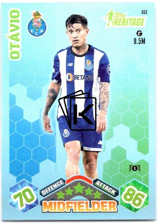 Fotbalová kartička 2023-24 Topps Match Attax UEFA Club Competitions Heritage 453 Otávio FC Porto