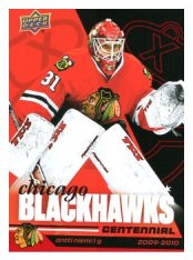 2025-26 Upper Deck Centennial Chicago Blackhawks 11 Antti Niemi