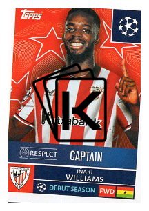 2025-26 Topps Champions League AC Bilbao 99 Iñaki Williams