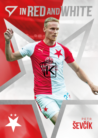 2025-26 SportZoo SK Slavia Praha In Red and White RW-25 Petr Ševčík