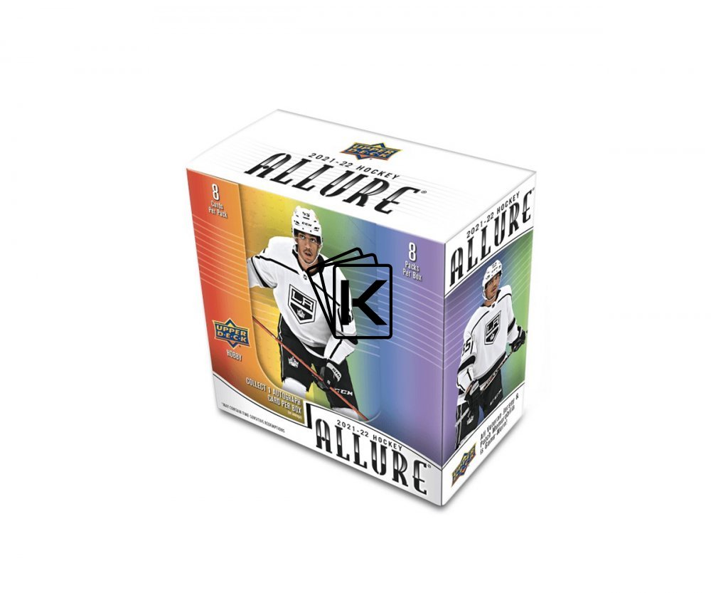 202223 Upper Deck Allure Hockey Hobby Box Master Case Kartičkárna