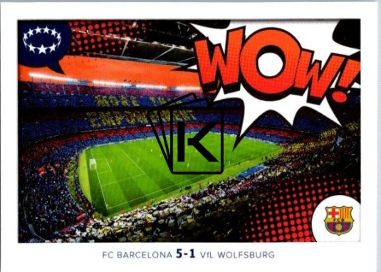 2024-25 Topps Champions League Memories That Stick 400 FC Barcelona  (Camp Nou) 2022