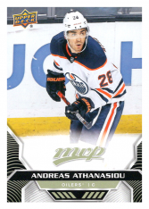 2020-21 UD MVP 162 Andreas Athanasiou - Edmonton Oilers