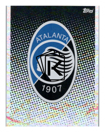 2020-21 Topps Champions League samolepka ATA1 Logo Atalanta B. C.