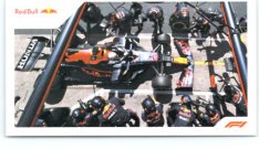 samolepka 2021 Topps Formule 1 Widescreen 42 Max Verstappen Red Bull