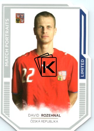 fotbalová kartička 2022 Pro Arena Repre v srdcích Match Portraits MP5 David Rozehnal