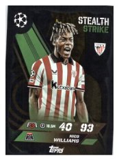 fotbalová kartička 2025-26 Topps Match Attax UCC 451 Nico Williams (Athletic Club)