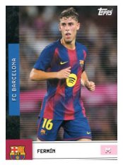 fotbalová kartička 2025-26 Topps Team set FC Barcelona First Team 10 Fermín López