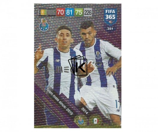 Fotbalová kartička Panini FIFA 365 – 2019 Club&Country 351 FC Porto Herrera Corona