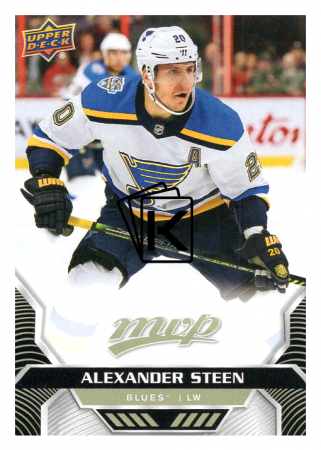 2020-21 UD MVP 116 Alexander Steen - St. Louis Blues