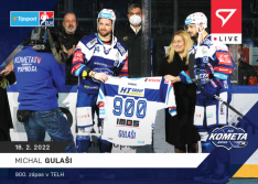Hokejová kartička SportZoo 2021-22 Live L-105 Michal Gulaši HC Kometa Brno /46