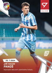 fotbalová kartička 2024-25 SportZoo Chance Liga Live L-02 Jiří Maxim Panoš Plzeň