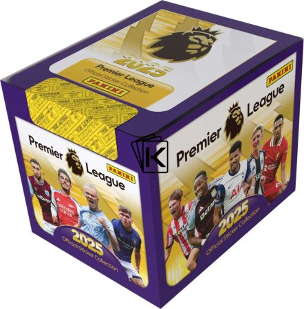 2024-25 Panini Premier League Box samolepek (50 balíčků)