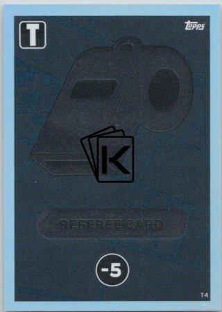 fotbalová karta Topps Match Attax EURO 2024 Tactic Card T4 Referee Card