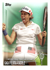 2019 Topps Tennis Hall of Fame 11 Gigi Fernandez