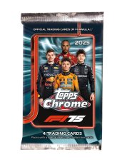 2025 Topps Chrome Formula 1 Balíček