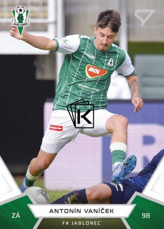 fotbalová kartička 2021-22 SportZoo Fortuna Liga Serie 2 - 277 Antonín Vaníček FK Jablonec