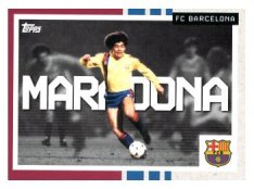 fotbalová kartička 2025-26 Topps Team set FC Barcelona We want the ball 47 Diego Maradona