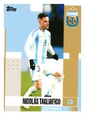 fotbalová kartička 2024-25 Topps Argentina Team Set 7 Nicolás Tagliafico